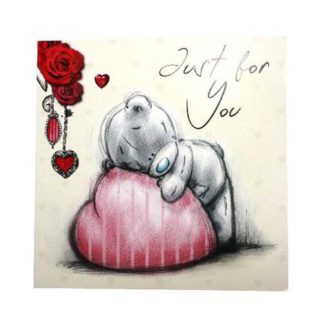 Just to Say Me to You Bear Gift Tag £0.40